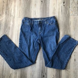 Mens Straight leg blue jeans